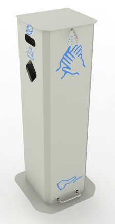 KDM contactless disinfection stand