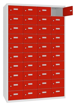 Personal lockers with 40 compartments MSus 3410 hl. 500 mm - 3