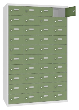 Personal lockers with 40 compartments MSus 3410 hl. 500 mm - 4