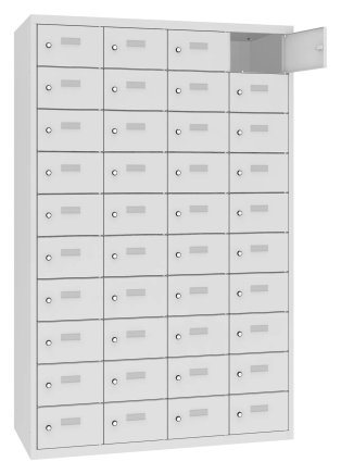 Personal lockers with 40 compartments MSus 3410 hl. 500 mm - 2