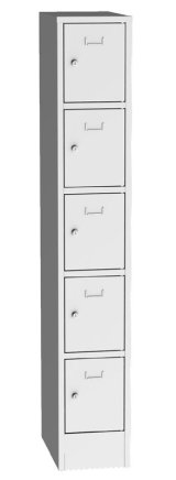 Cabinet with lockable boxes SBS 31-5 - 2