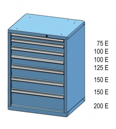 Drawer cabinet ZD 99-6 - 2