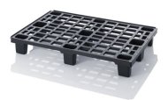 Stackable ESD plastic pallet H. 150 x W. 800 x D. 1200 mm