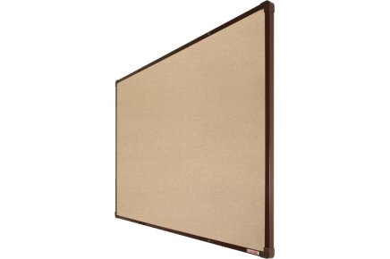 Notice board with textile surface 1200 x 900 mm - 2