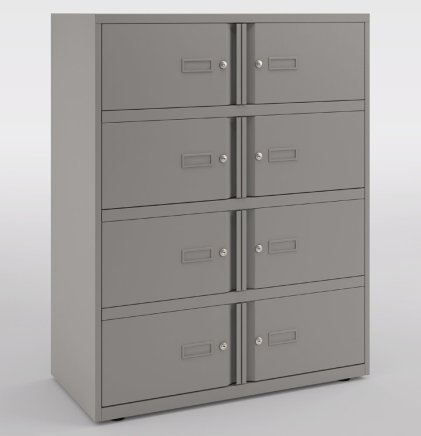 Bisley Essentials Lockable Box Cabinet YELD1012 - 2