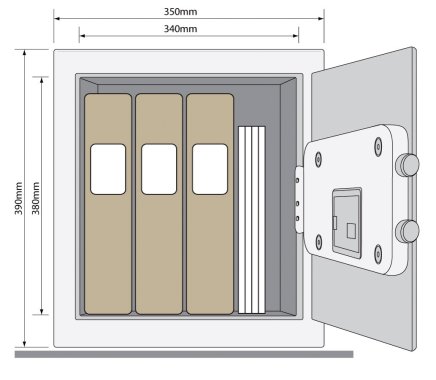 Yale Value Large YSV 390 furniture safe - 2