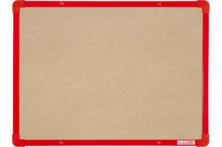 Notice board with textile surface (6 models)