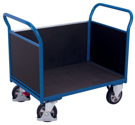 Platform trolley with three sides with a load capacity of 1000 kg sw-800.322