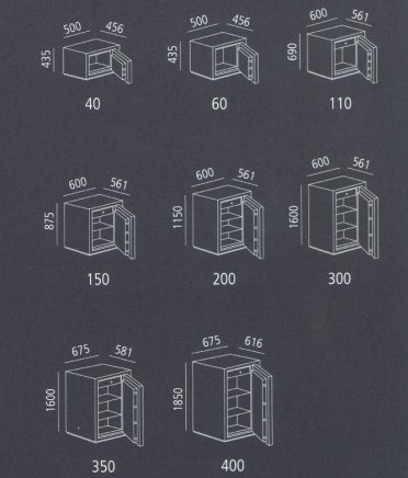 CombiSec 60 fireproof safe - 2