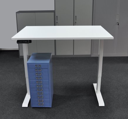 Height-adjustable table with storage space EO20_HDK-M11