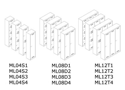 BISLEY ML12T2 wardrobe - 8