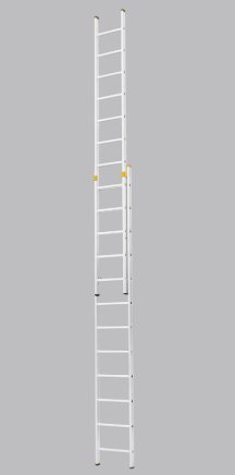 Two-part retractable ladder Forte - width 412 mm 8212 - 3