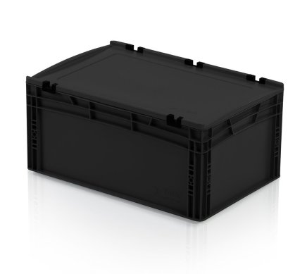 ESD Euro crate with lid 967195