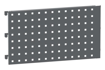 ESD perforated panel side wall