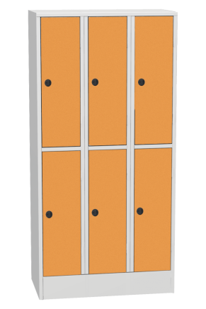 Wardrobe with HPL doors type SHS 33AH - 2