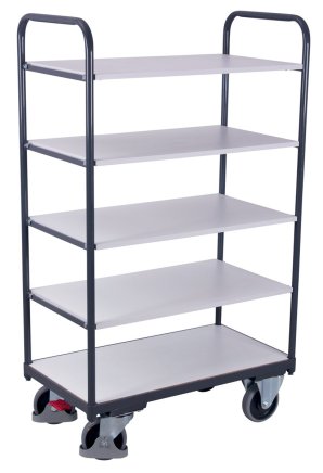 Antistatic trolley, 5 shelves sw-600.259