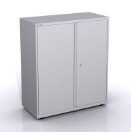 File cabinet with solid doors SYD10/34