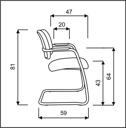 Conference chair Olymp - 7