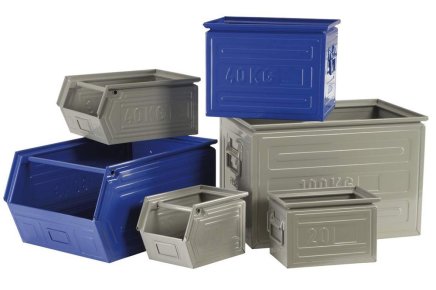 Storage box, straight, low, type 1013 - 4