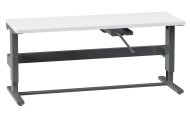 ESD crank adjustable table - width 2000 mm