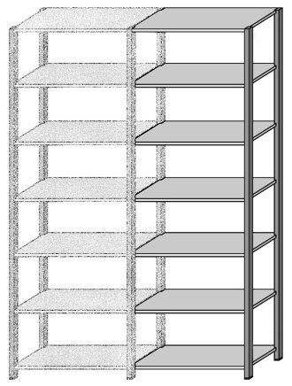 Extension rack FIX RAL (13 models) - 2