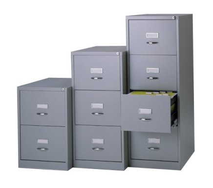 File cabinet A4 metal Bisley BS3E/FLS - 8