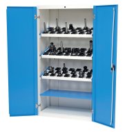 Cabinet for NC tools with hinged door 02.2118.04 with equipment