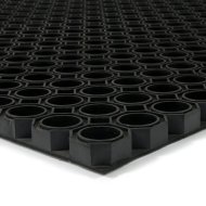 Rubber cleaning entrance mat Honeycomb 81716202