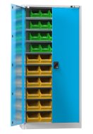 Cabinet with plastic boxes UK1-B21