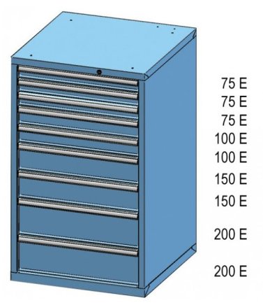 Drawer cabinet ZB 120-4 - 2