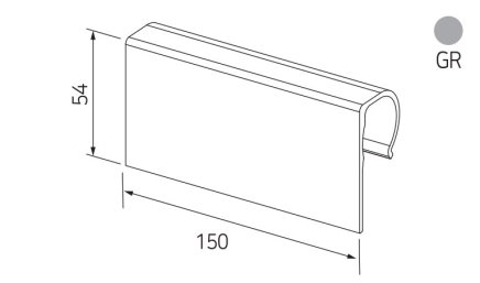 Adhesive label holder PN-5415 - 2