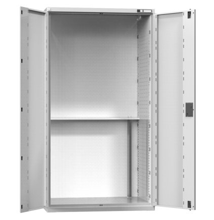 Cabinet for NC tools with swing doors - 1