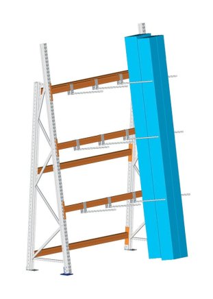 Vertical storage racks MULTIPAL 200 kg (4 models)