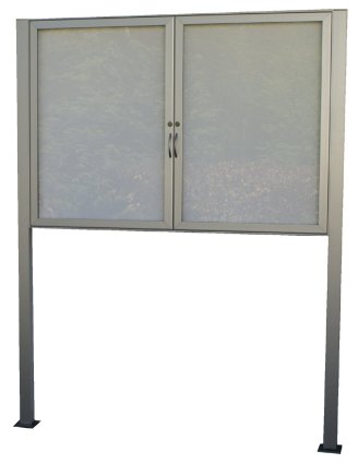 Double-wing double-sided showcase HDO60 - 36 x A4