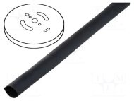 Heat shrink tube, without glue CB-HFT39-3X-BK