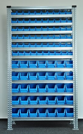 Rack with plastic boxes 877851009_VAR_5