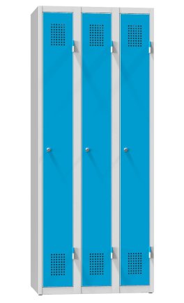 Metal wardrobe with three doors XS93-18