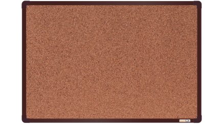 Notice board with a quality cork surface 600 x 900 mm - 3