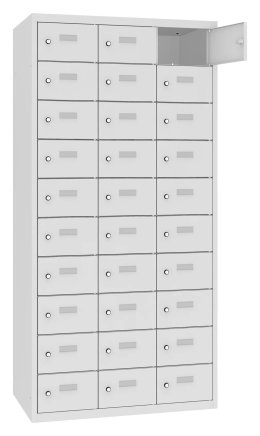 Personal lockers with 30 compartments MSus 3310 hl. 500 mm - 2