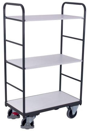 Antistatic trolley, 3 shelves sw-500.258 (4 models)