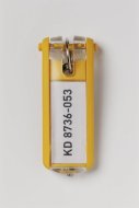 KEY CLIP key chain - color yellow