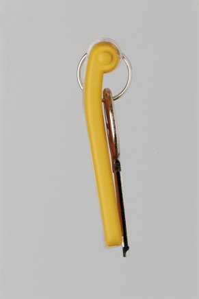 KEY CLIP key chain - color yellow - 1