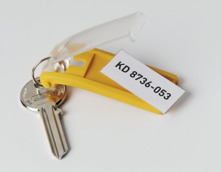 KEY CLIP key chain - color yellow - 2