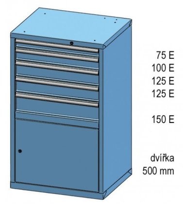 Drawer cabinet ZD 120-2 - 2