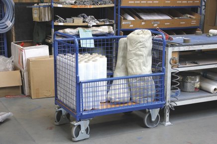 Platform trolley with four wire fillings sw-700.404 - 2