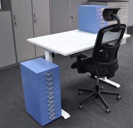 Office desk with storage space and chair EO20_HDK_York - 1