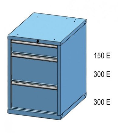 Drawer cabinet ZE 84-3 - 2