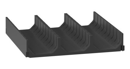 4-piece channel PU4ESD 153 x 153 x 28 mm