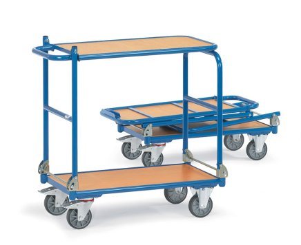 Platform trolley with folding handle KW 4