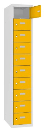 Personal lockers with 10 compartments MSus 3110 hl. 500 mm - 3